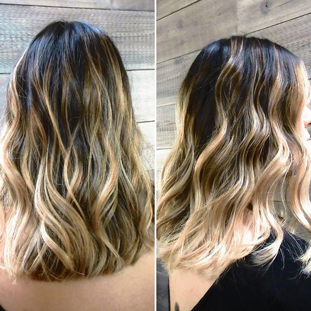 An ombre looks amazing paired with a little bit of texture and curl!_______________________________________#haircare #damageremedy #becurly #texturetonic #travel #traveling #travelbag #inmybag #hair #instahair #invati #instahair #instabeauty #atthesalon #salonlife #hair #hairspiration #hairsalon #haircolor #hairstyles #hairstyling #haircut #carlsbad #sandiego #sandiegohair #carlsbadhair #aveda #avedacolor #avedaproducts #avedaartist #smellslikeaveda #ombrehighlights
