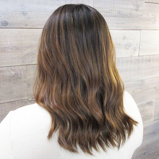 This subtle hint of balayage is the perfect way to brighten up a beautiful brunette #AvedaColor!---#instahair #instabeauty #atthesalon #salonlife #hair #hairspiration #hairsalon #haircolor #hairstyles #hairstyling #haircut #carlsbad #sandiego #sandiegohair #carlsbadhair #aveda #avedacolor #avedaproducts #avedaartist #smellslikeaveda #hairgoals #colorharmony #balayage #brunette