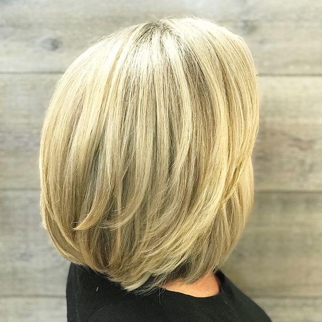 A stunning example of Grey Blending with Demi+! Blend hair that is up to 75% grey, for natural looking coverage that is low maintenance. _______________________________#instahair #instabeauty #atthesalon #salonlife #hair #hairspiration #hairsalon #haircolor #hairstyles #hairstyling #haircut #carlsbad #sandiego #sandiegohair #carlsbadhair #aveda #avedacolor #avedaproducts #avedaartist #smellslikeaveda #highlights #avedademiplus #shinetreatment #avedaglobalartist #hairshine #demiplus #avedashine #blonde #brunette #fashioncolor @ Pistachio Cut & Color Bar, An AVEDA Salon